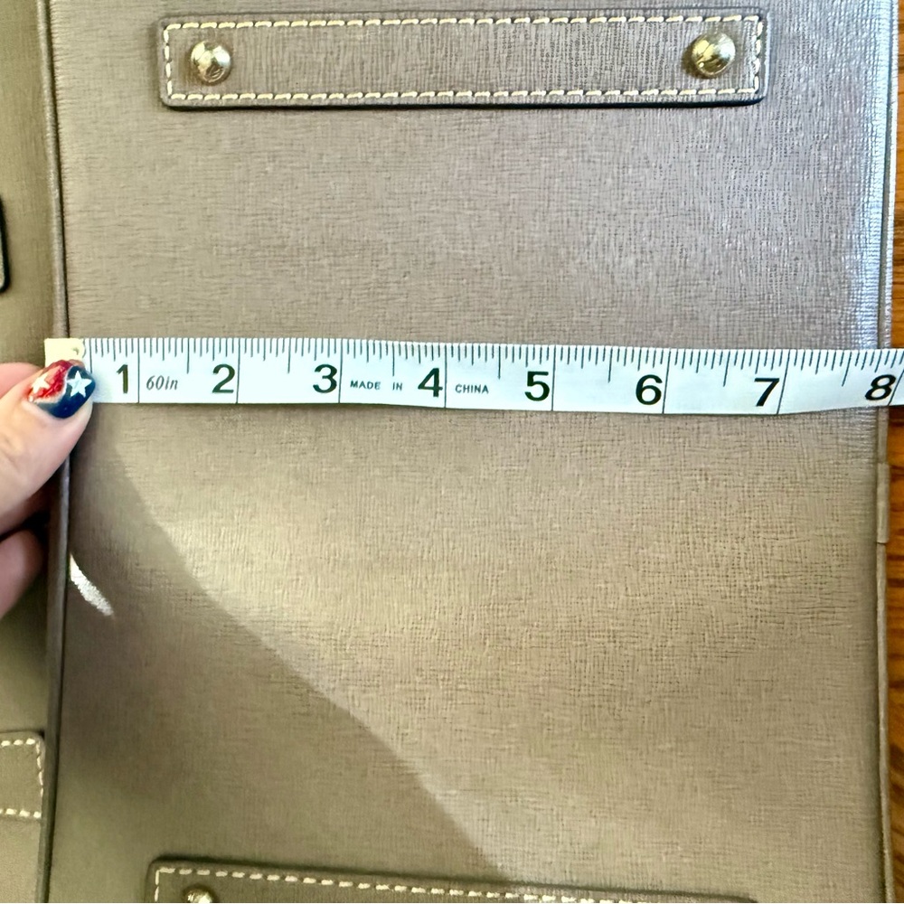 Dooney & Bourke Elegant Gray Tote - Picture 9 of 12